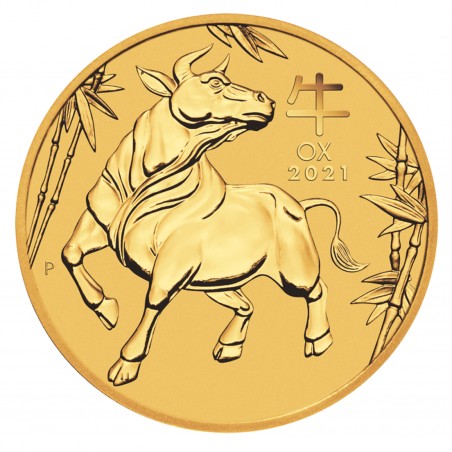 1/4 Oz 2021 Australian OX Gold Coin