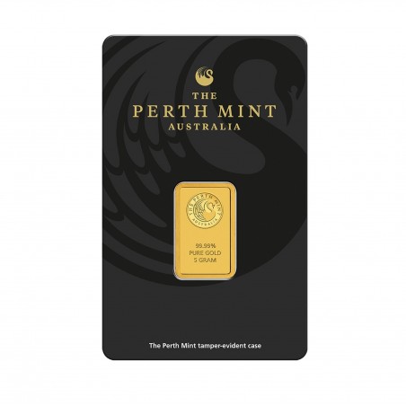 5 Grams Perth Mint Gold Bar