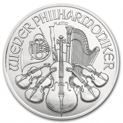 1 Oz Vienna 2021 Philharmonic Platinum Coin