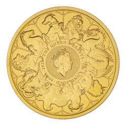 1 Oz Queen’s Beasts Completer Gold Coin 2021