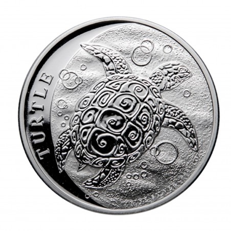 1 Oz Hawksbill Turtle 2021 Silver Coin