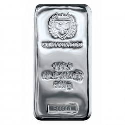 500 Grams Germania Mint Silver Bar