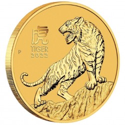 1 Oz Year Of The Tiger 2022 Gold Coin