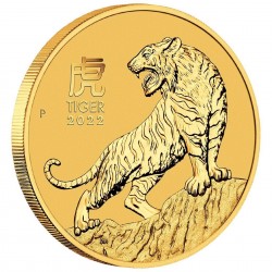 1/2 Oz Year Of The Tiger 2022 Gold Coin