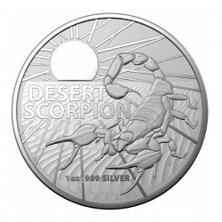 1 Oz Scorpion 2022 Silver Coin