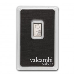 2.5 Grams Valcambi Platinum Bar