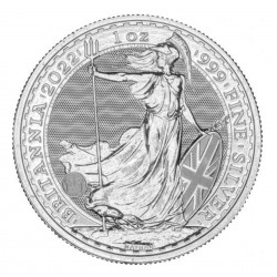 PRE-SALE 1 Oz Britannia 2022 Fine Silver Coin