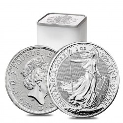 1 Oz Britannia 2022 Fine Silver Coin