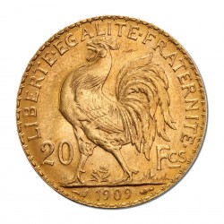 Marianne Rooster Gold Coin