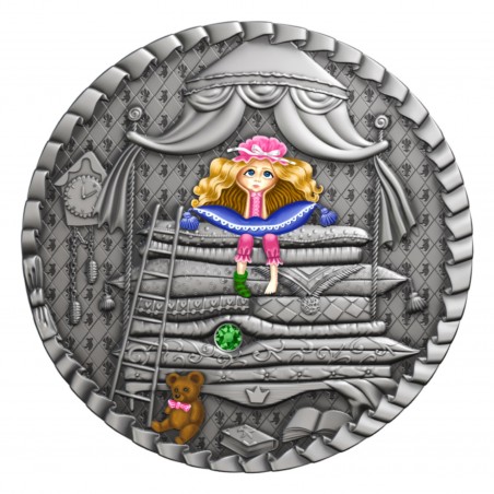 1 Oz The Princess and The Pea Silver Coin