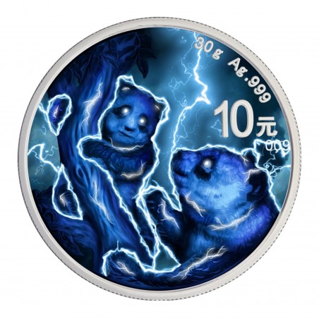 1 Oz Panda STORM Silver Coin