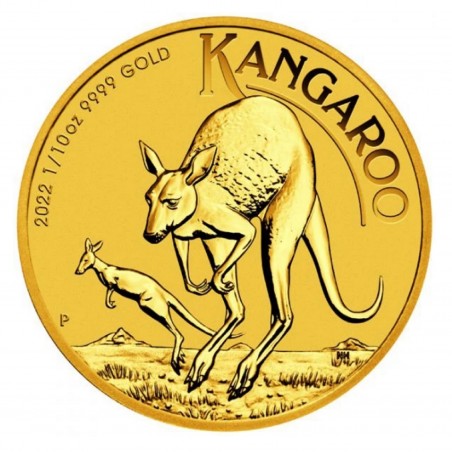 1/10 Oz Kangaroo 2022 Gold Coin