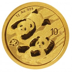 1 Gram Chinese Panda 2022 Gold Coin
