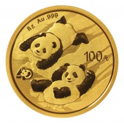 8 Grams Chinese Panda 2022 Gold Coin