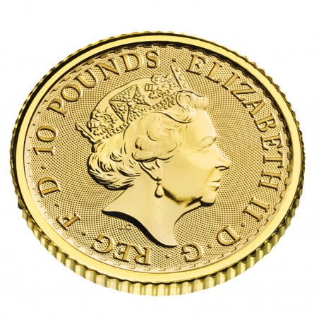 1/10 Oz Britannia 2022 Gold Coin