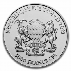 1 Oz Mandala Warthog 2021 Silver Coin