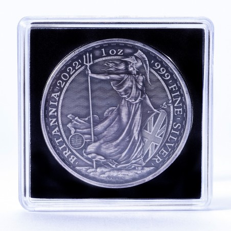 Antique Finsih 1 Oz Britannia 2022 Silver Coin
