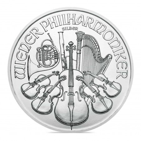 2022 1 Oz Vienna Philharmonic Silver Coin
