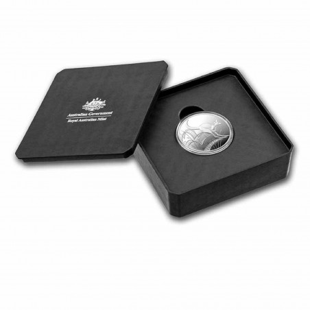 1/2 Oz Bounding Kangaroo 2022 Silver Coin