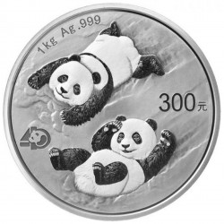 1 Kilo Chinese Panda 2022 Silver Coin