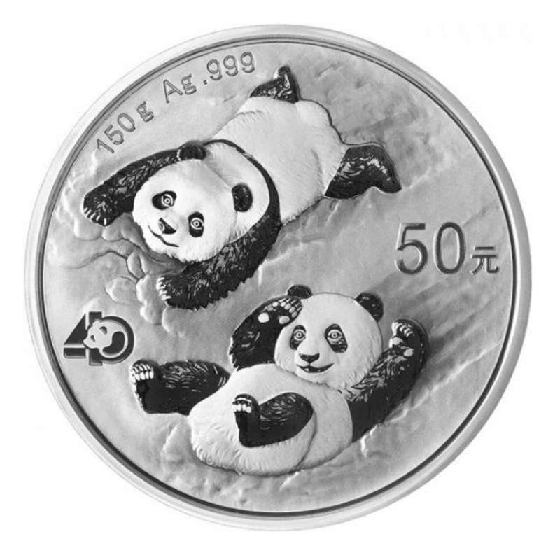 150 Grams Chinese Panda 2022 Silver Coin