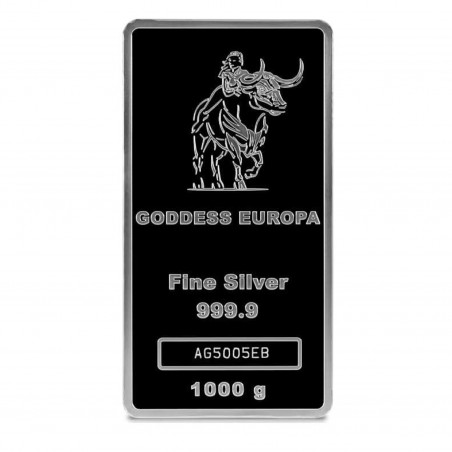 1 Kg Goddess Europa 2023 Silbermünzbarren
