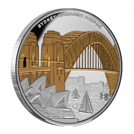 1 Oz Sydney Harbour Bridge 2022 Silver Coin