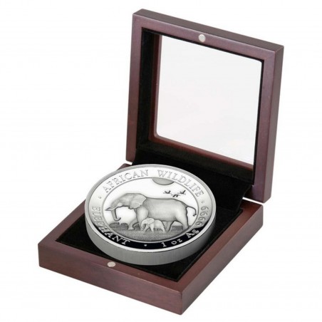 1 Oz Elephant High Relief 2022 Silver Coin