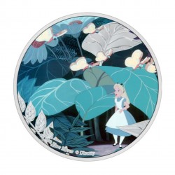1 Oz Alice In Wonderland 2021 Silver Coin