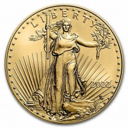 1/4 Oz American Eagle 2022 Type 2 Gold Coin