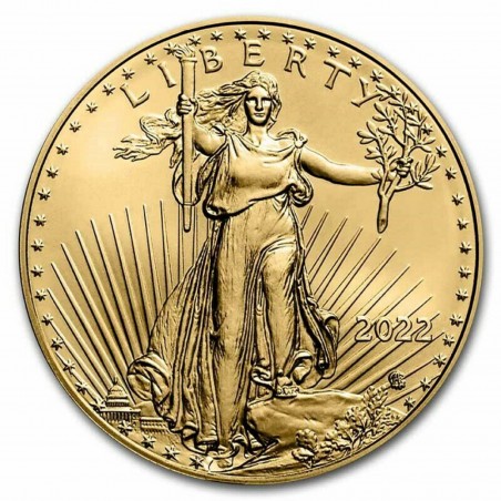1/10 Oz American Eagle 2022 Type 2 Gold Coin