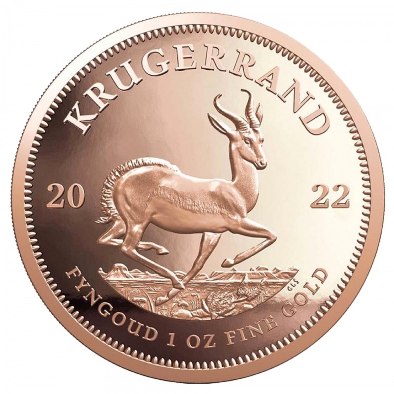 1 Oz Krugerrand 2022 Gold Coin