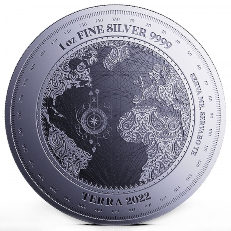 1 Oz 2022 Terra Silver Coin
