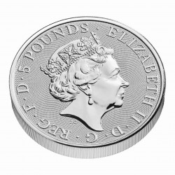 2 Oz Lion Of England 2022 Silver Coin