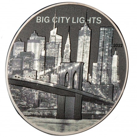 1 Oz New York 2022 Silver Coin