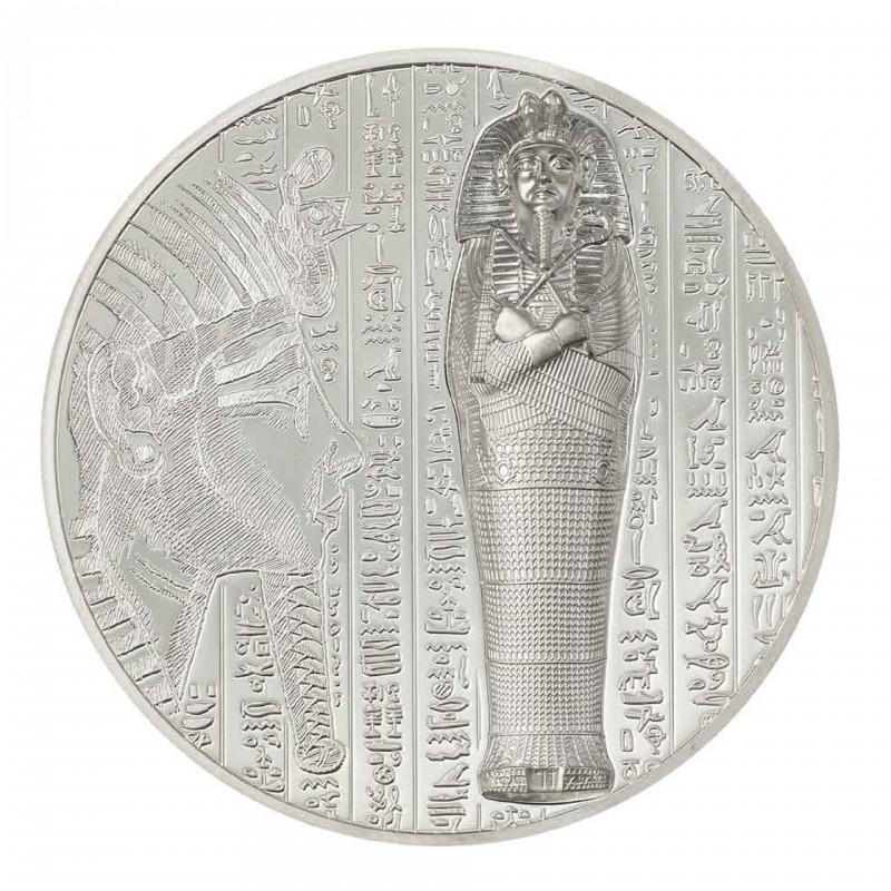 1 Oz X-Ray Mummy 2022 Silver Coin