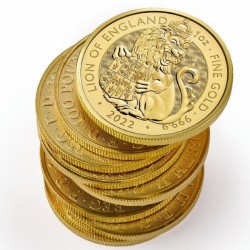 1 Oz Lion of England 2022 Gold Coin