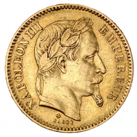 20 Francs Napoleon III Mixed Years Goldmünze