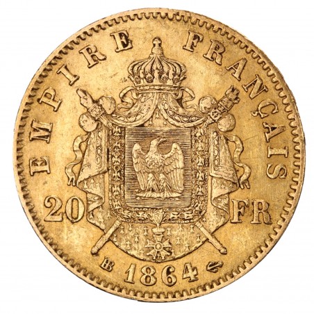 20 Francs Napoleon III Mixed Years Gold Coin