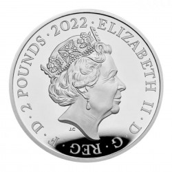 1 Oz Lion Of England 2022 Silver Coin