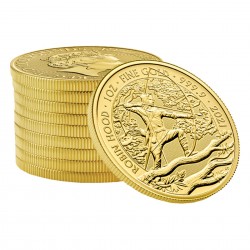 1 Oz Robin Hood 2021 Gold Coin