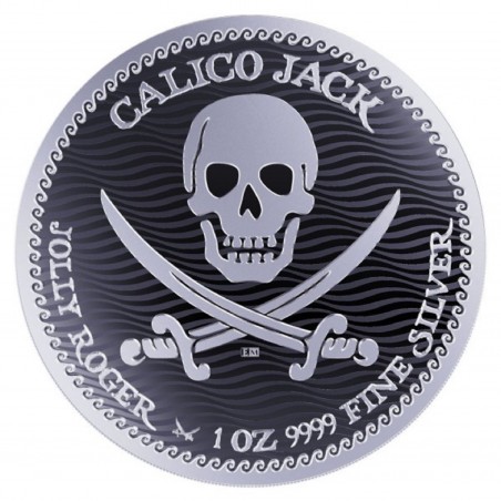 1 Oz Calico Jack 2022 Niue Silver Coin