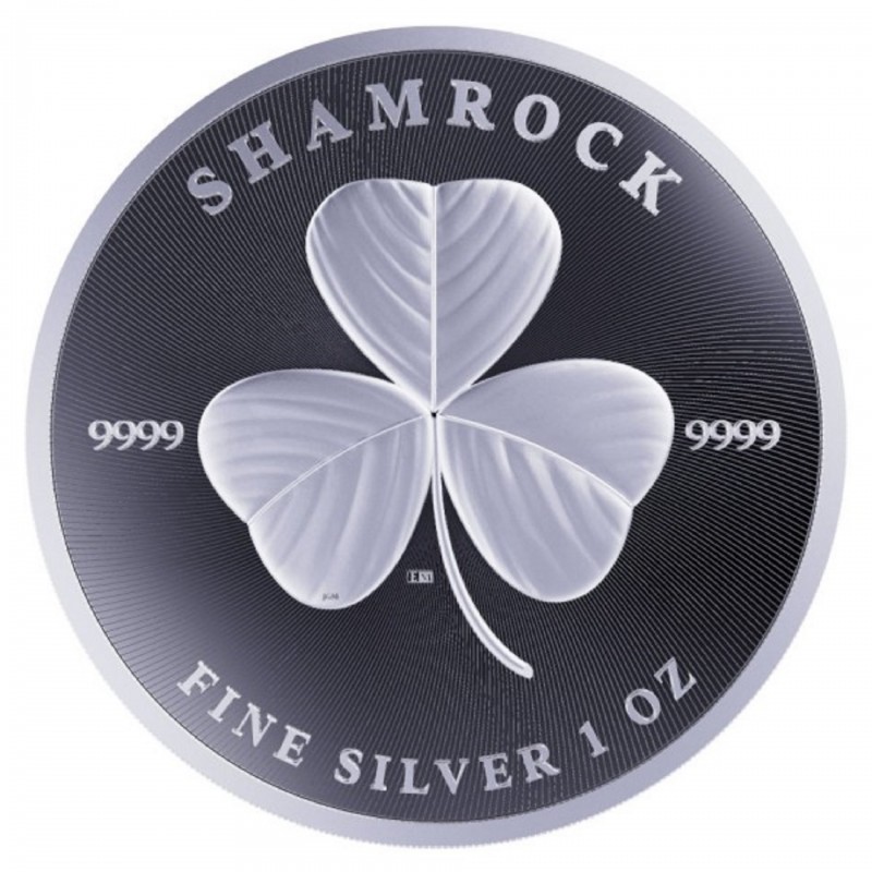 1 Oz Shamrock 2022 Silver Coin