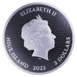 1 Oz Welsh Dragon 2022 Silbermünze