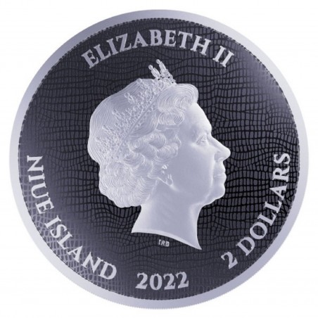 1 Oz Welsh Dragon 2022 Silver Coin