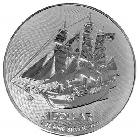 1 Oz HMS Bounty 2022 Silver Coin