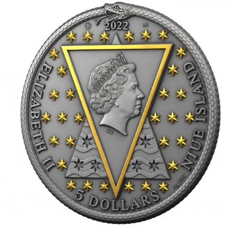 2 Oz Dr John Dee Ars Speculum 2022 Silver Coin