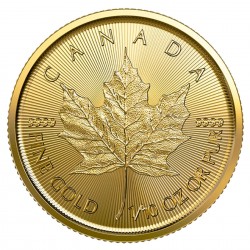1/10 Oz Maple Leaf 2022 Gold Coin