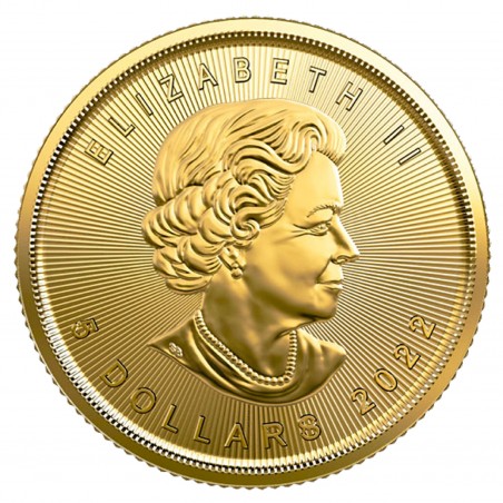 1/10 Oz Maple Leaf 2022 Gold Coin