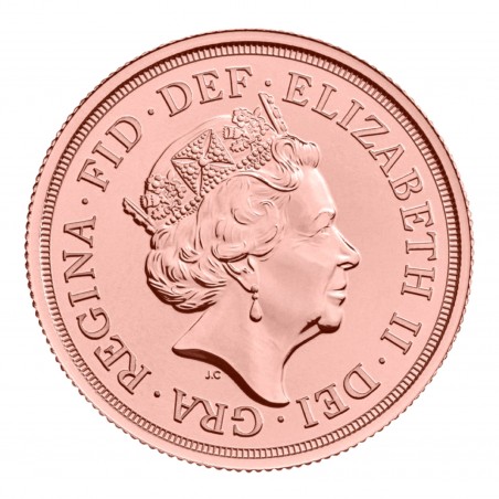 Double Sovereign 2022 Elizabeth II Gold Coin